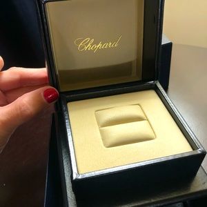 Chopard ring box; brand new; never used